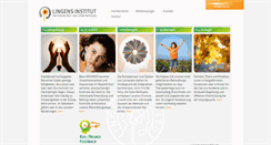 Desktop Screenshot of lingens-institut.de